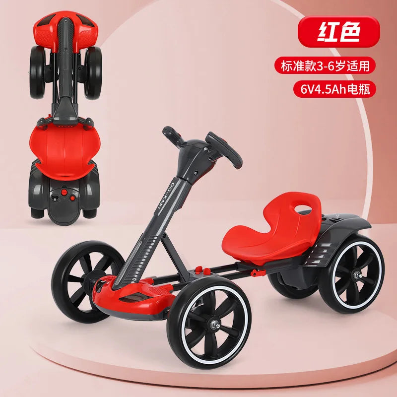 Foldable Go-Kart Car For Kids